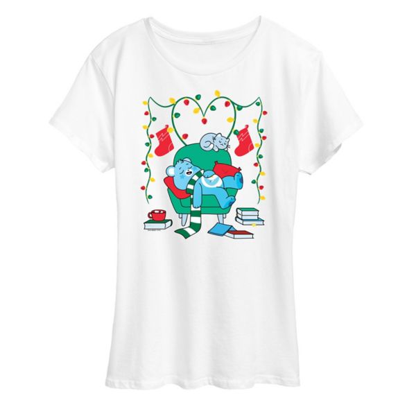 Женская уютная футболка с рождественским принтом «Медведи заботы» Licensed Character, белый
Женская уютная футболка с рождественским принтом «Медведи заботы» Licensed Character, белый