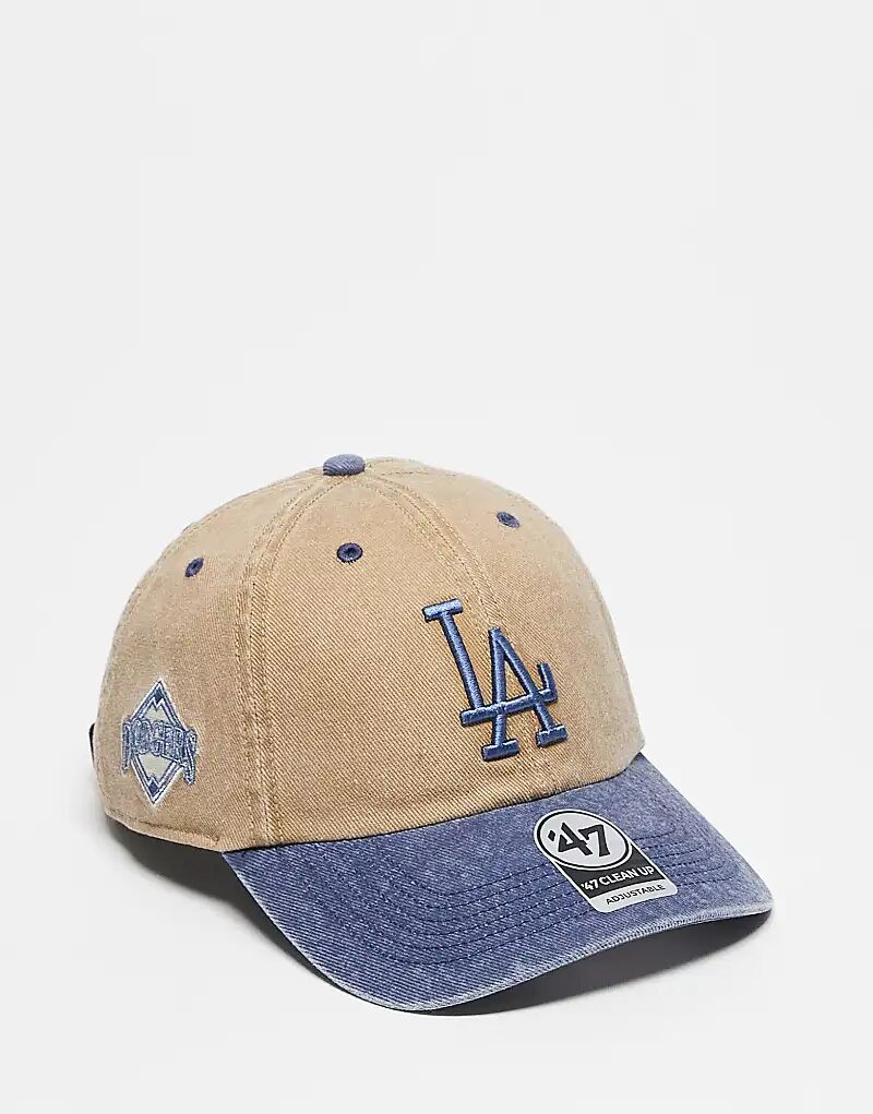 Кепка 47 Brand LA Dodgers с контрастным козырьком бежевого цвета
Кепка 47 Brand LA Dodgers с контрастным козырьком бежевого цвета