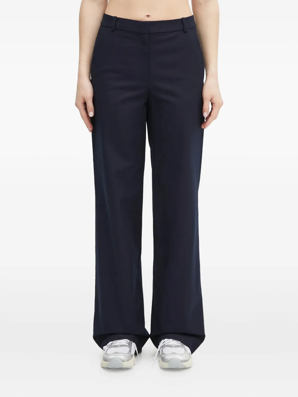 Хлопковые брюки Маргарет A.P.C., синий
Хлопковые брюки Маргарет A.P.C., синий