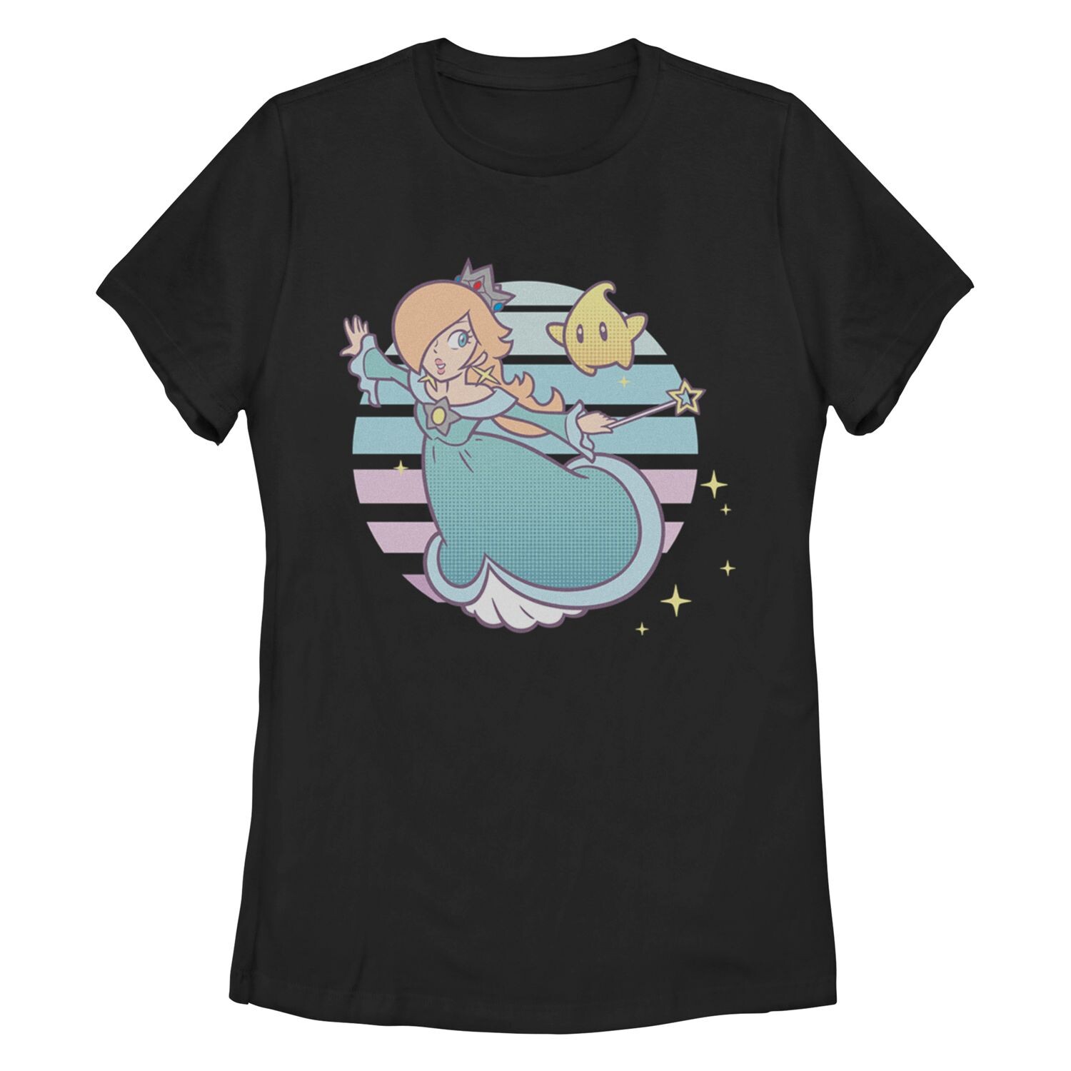 Футболка с портретом в стиле ретро Super Mario Bros Rosalina для юниоров Licensed Character
Футболка с портретом в стиле ретро Super Mario Bros Rosalina для юниоров Licensed Character