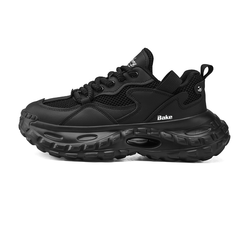 BAKE Дышащие и износостойкие мужские массивные кроссовки лоу-топ черные, цвет Black
BAKE Дышащие и износостойкие мужские массивные кроссовки лоу-топ черные, цвет Black