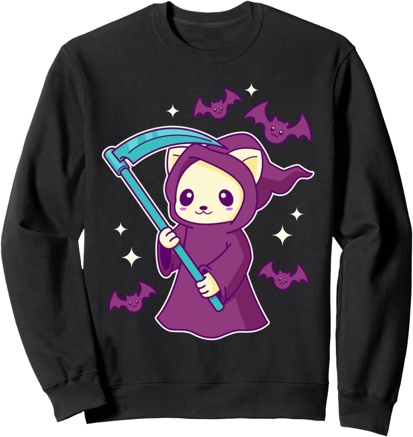 Милый кавайный котенок в образе Смерти - толстовка в пастельных готических тонах Cute Gifts For Anime Lovers, черный
Милый кавайный котенок в образе Смерти - толстовка в пастельных готических тонах Cute Gifts For Anime Lovers, черный