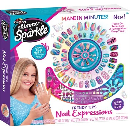 Модные советы по выражению ногтей Shimmer N Sparkle 
Модные советы по выражению ногтей Shimmer N Sparkle