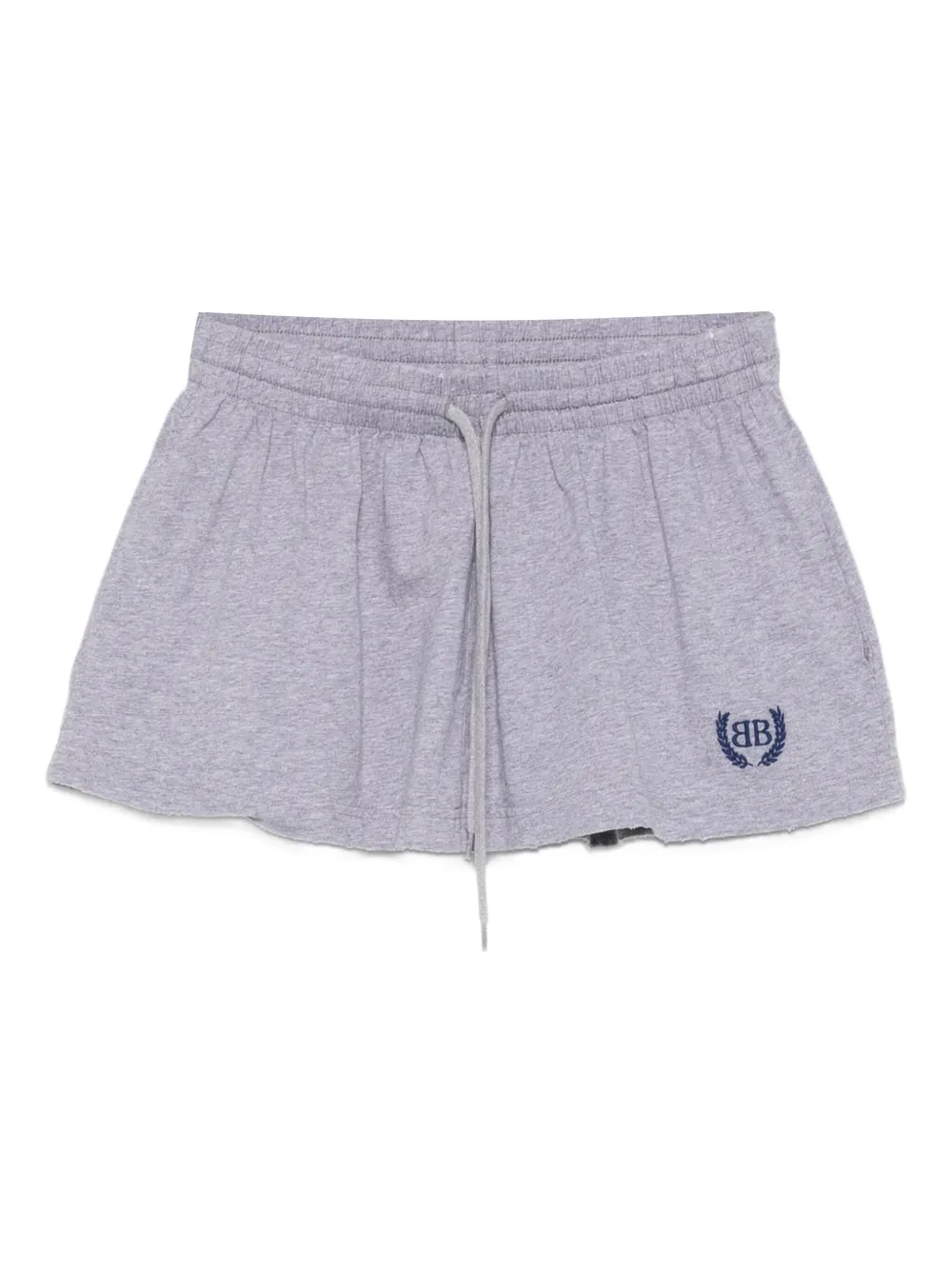 Юбка из хлопка с завязками на талии цвета лавровых листьев BALENCIAGA, серый
Юбка из хлопка с завязками на талии цвета лавровых листьев BALENCIAGA, серый