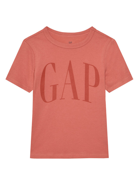 Футболка обычного кроя 708411-02 Gap, оранжевый 
Футболка обычного кроя 708411-02 Gap, оранжевый