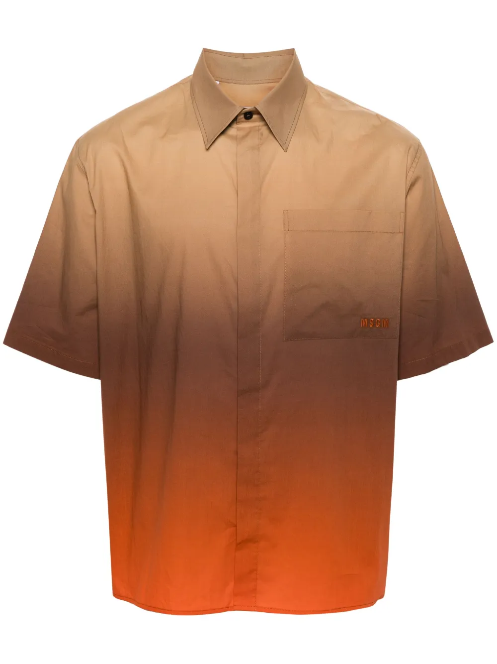 Рубашка с вышитым логотипом MSGM, нейтральный
Рубашка с вышитым логотипом MSGM, нейтральный