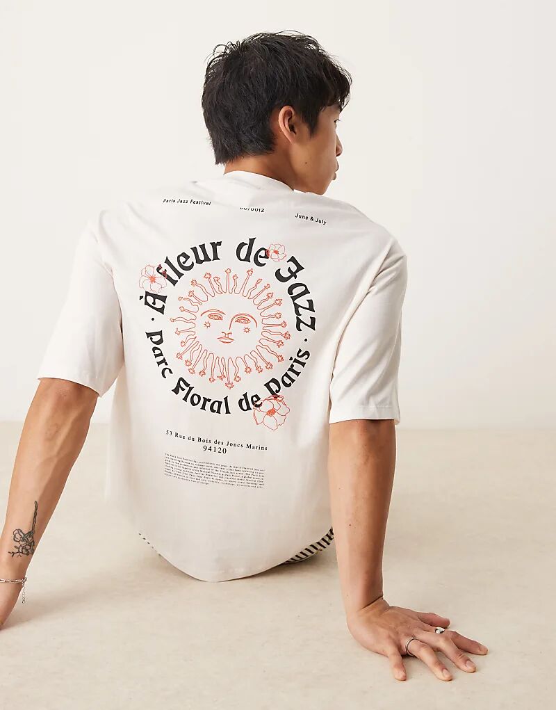 Футболка Selected Homme свободного кроя с принтом солнца на спине белого цвета
Футболка Selected Homme свободного кроя с принтом солнца на спине белого цвета