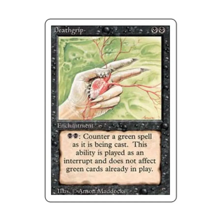 CCG Смертельная хватка (U), MTG - 3rd Edition (Revised)
CCG Смертельная хватка (U), MTG - 3rd Edition (Revised)