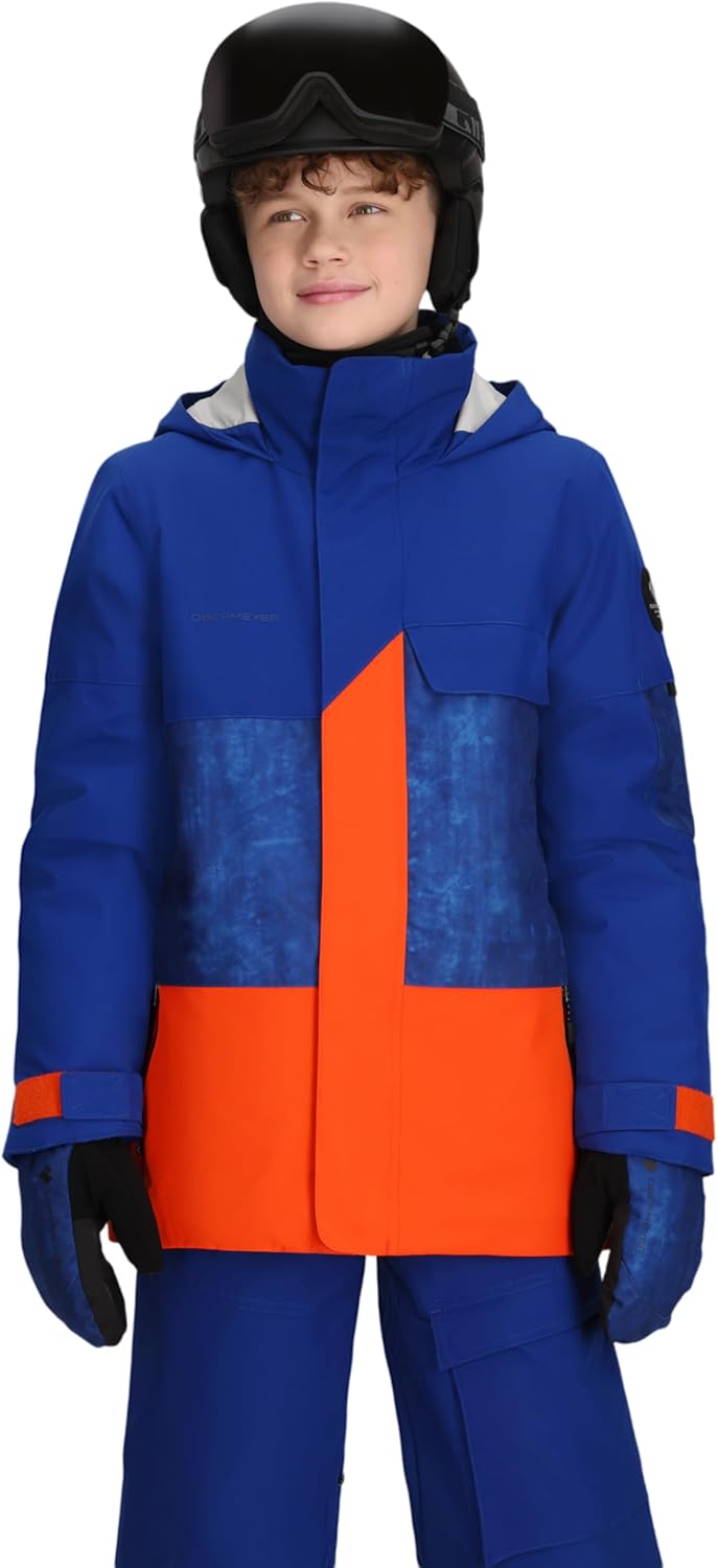 Лыжная куртка Obermeyer Axel для мальчиков, водонепроницаемая, дышащая, с утеплителем, растягивающимся в двух направлениях, с системой продления срока службы., Blue Midnight Frost
Лыжная куртка Obermeyer Axel для мальчиков, водонепроницаемая, дышащая, с утеплителем, растягивающимся в двух направлениях, с системой продления срока службы., Blue Midnight Frost