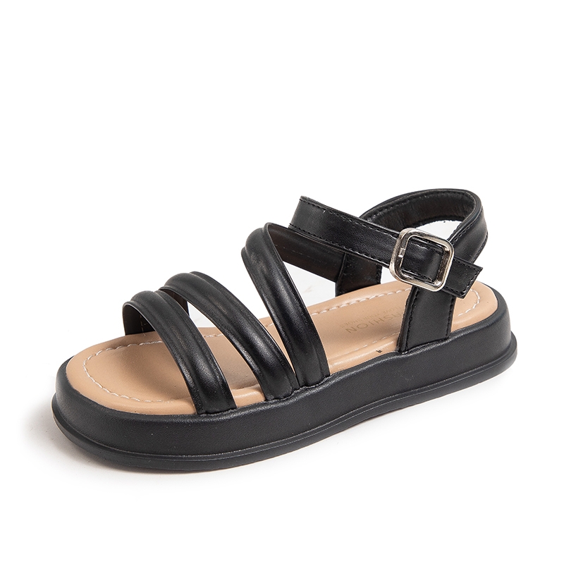 Сандалии детские, противоскользящие, дышащие, низкие YUZHAOLIN, черный 
Сандалии детские, противоскользящие, дышащие, низкие YUZHAOLIN, черный