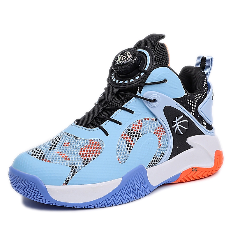 Прочные дышащие детские баскетбольные кроссовки YUZHAOLIN, синий
Прочные дышащие детские баскетбольные кроссовки YUZHAOLIN, синий
