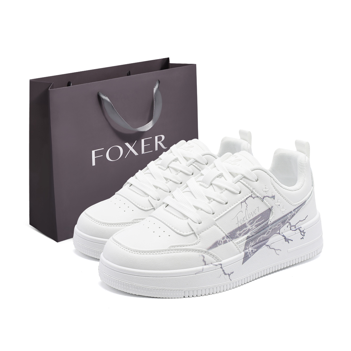 FOXER Износостойкие и легкие низкие скейтерские кроссовки унисекс Lightning Storm (бежевый), цвет Lightning Storm (Beige)
FOXER Износостойкие и легкие низкие скейтерские кроссовки унисекс Lightning Storm (бежевый), цвет Lightning Storm (Beige)