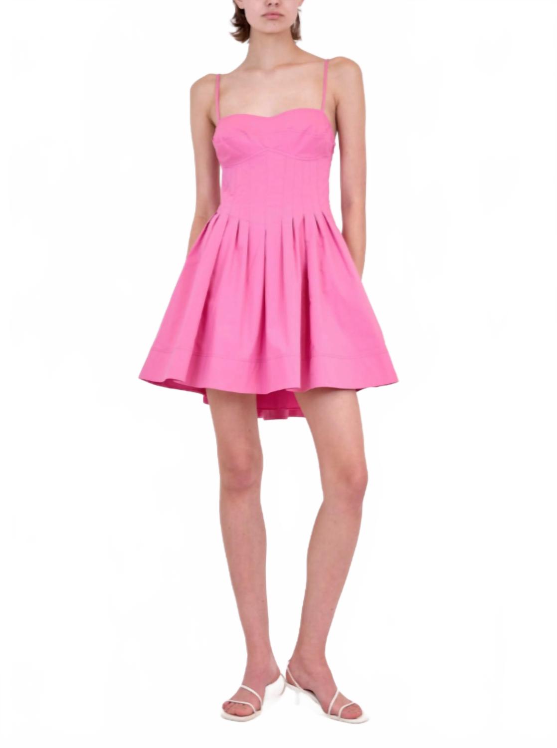 Мини-платье Kitt розового цвета JONATHAN SIMKHAI
Мини-платье Kitt розового цвета JONATHAN SIMKHAI