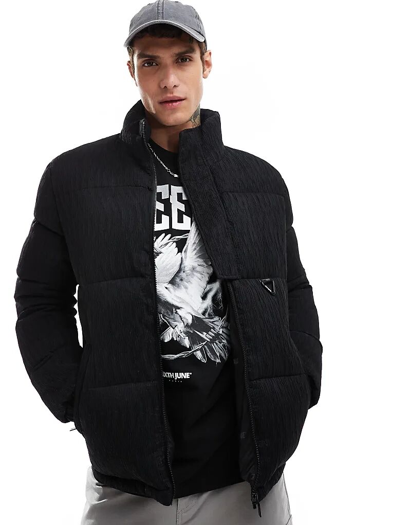 Стеганая куртка с фактурным логотипом черного цвета Sixth June, Черный, Стеганая куртка с фактурным логотипом черного цвета Sixth June
Стеганая куртка с фактурным логотипом черного цвета Sixth June, Черный, Стеганая куртка с фактурным логотипом черного цвета Sixth June