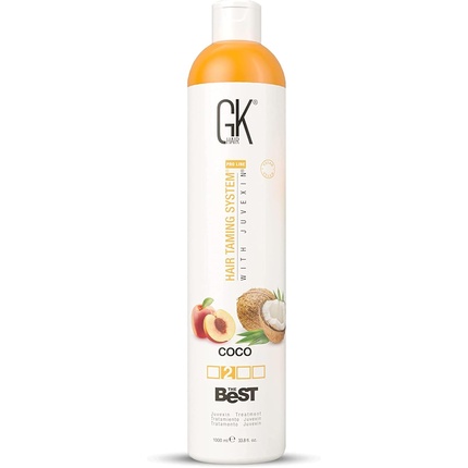 Средство для волос GK HAIR Global Keratin The Best COCO Smoothing Keratin 33.8 Fl Oz/1000ml
Средство для волос GK HAIR Global Keratin The Best COCO Smoothing Keratin 33.8 Fl Oz/1000ml