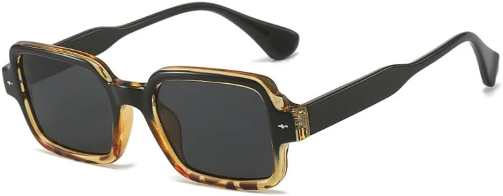 Модные двухцветные солнцезащитные очки для женщин в винтажном стиле с заклепками, защита от УФ-излучения UV400, для мужчин – прозрачная оправа VRTRFFTR, Black Leopard Grey
Модные двухцветные солнцезащитные очки для женщин в винтажном стиле с заклепками, защита от УФ-излучения UV400, для мужчин – прозрачная оправа VRTRFFTR, Black Leopard Grey