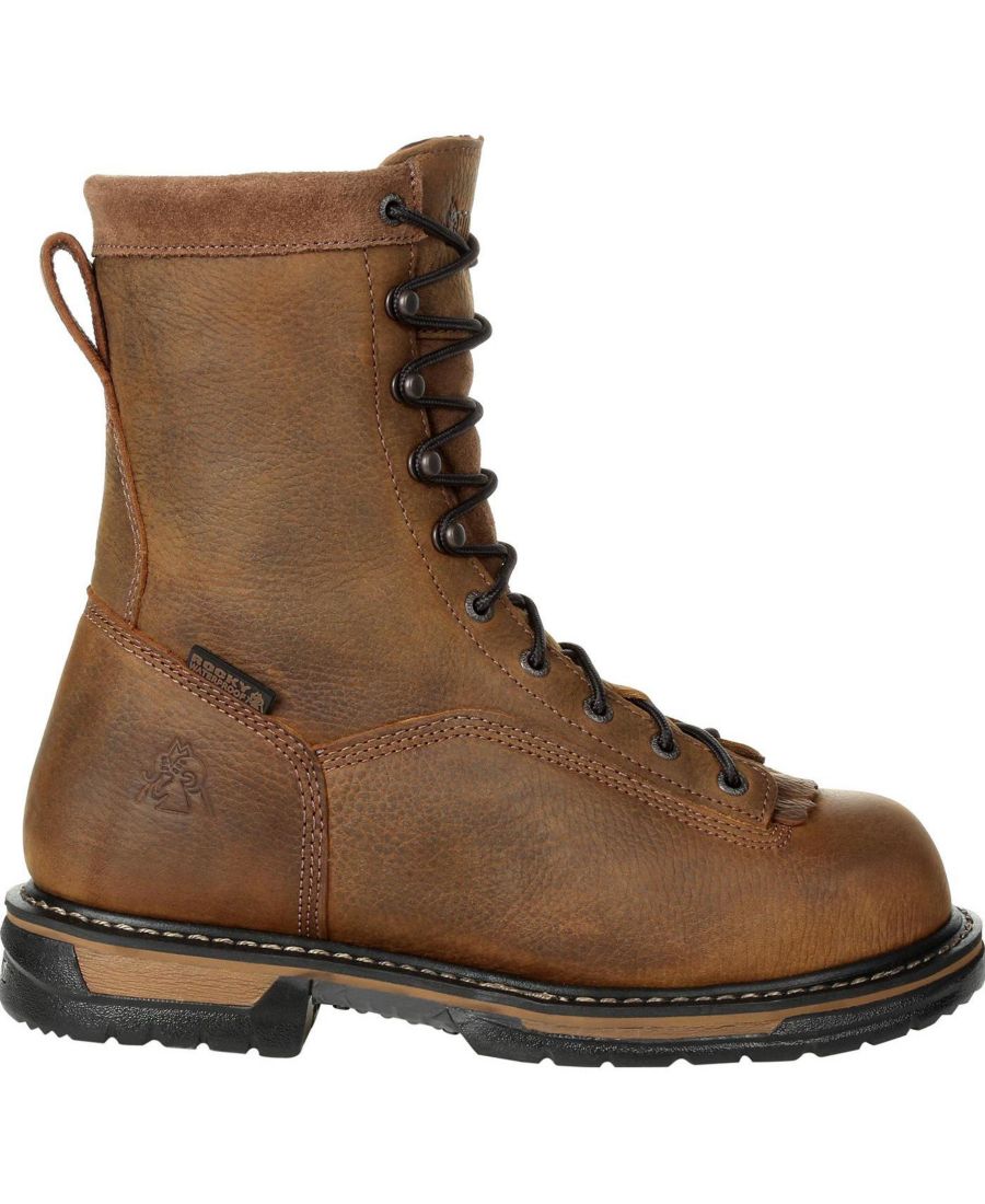 Мужские водонепроницаемые рабочие ботинки IronClad ROCKY, Brown
Мужские водонепроницаемые рабочие ботинки IronClad ROCKY, Brown