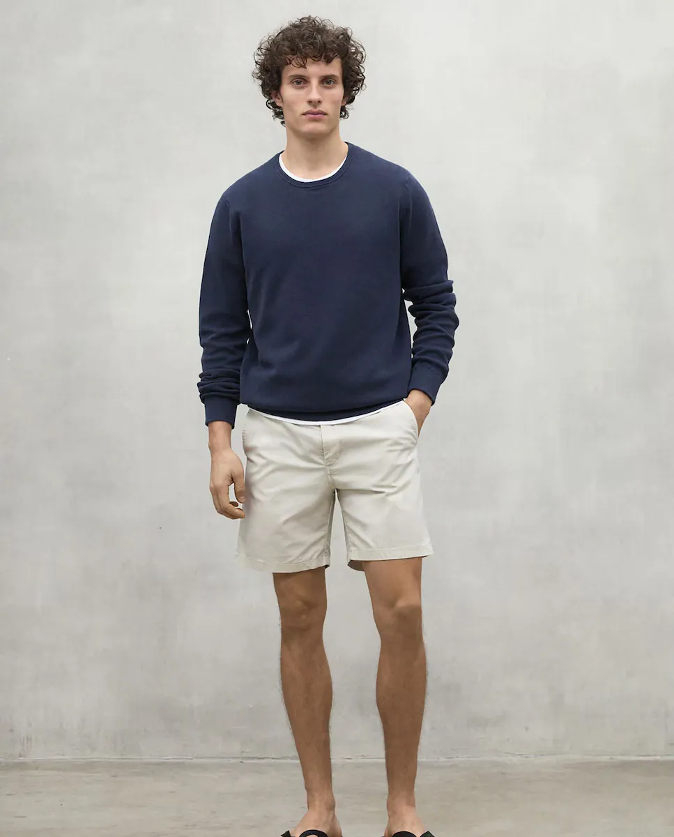 Мужские шорты с пятью карманами, застежкой на пуговицу и молнию Ecoalf, бежевый
Мужские шорты с пятью карманами, застежкой на пуговицу и молнию Ecoalf, бежевый