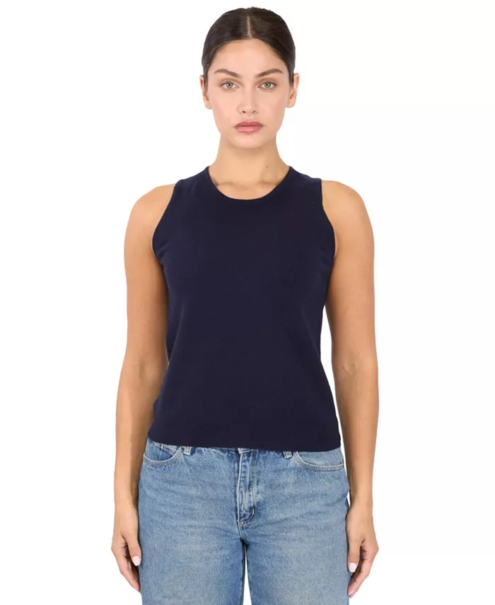 Женские майки из 100% кашемира, безрукавки, свитер с круглым вырезом JENNIE LIU, синий
Женские майки из 100% кашемира, безрукавки, свитер с круглым вырезом JENNIE LIU, синий