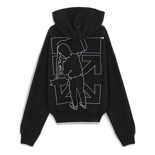 Толстовка men's workers logo black Off-White, черный
Толстовка men's workers logo black Off-White, черный