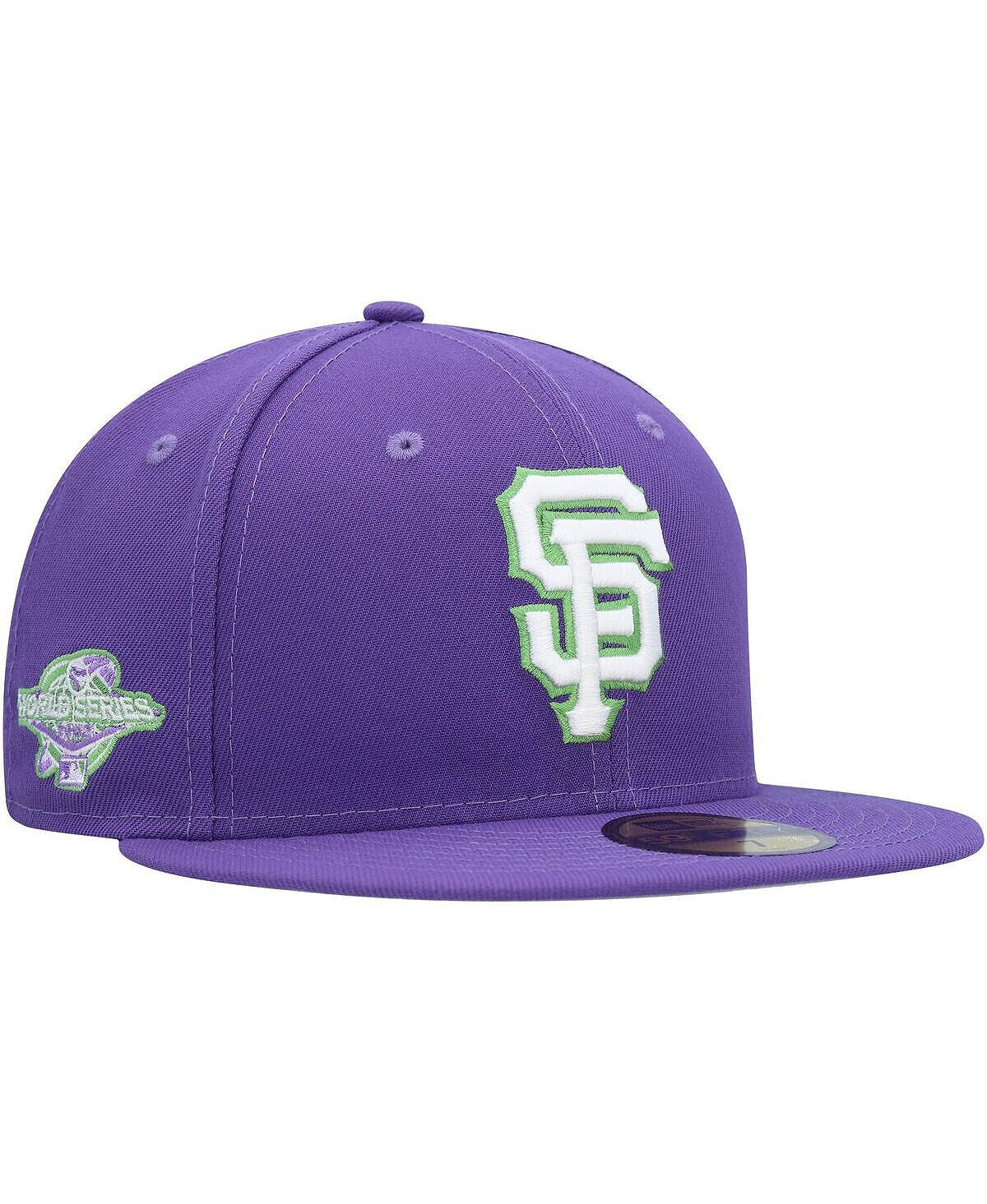 Мужская фиолетовая приталенная шляпа San Francisco Giants Lime 59FIFTY New Era
Мужская фиолетовая приталенная шляпа San Francisco Giants Lime 59FIFTY New Era