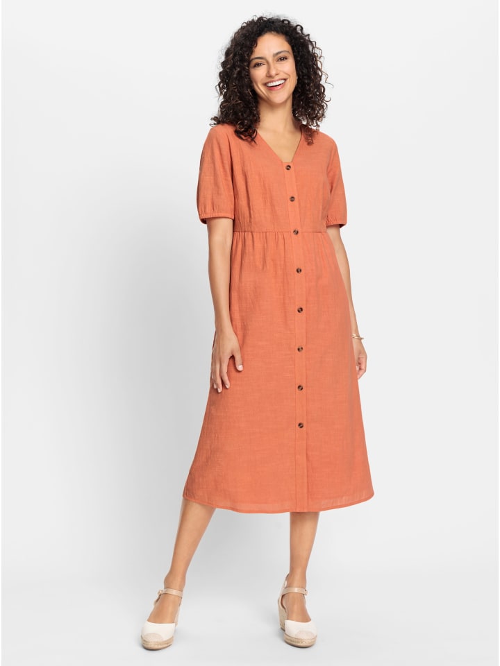 WITT WEIDEN Хлопковое платье цвета папайи
WITT WEIDEN Хлопковое платье цвета папайи