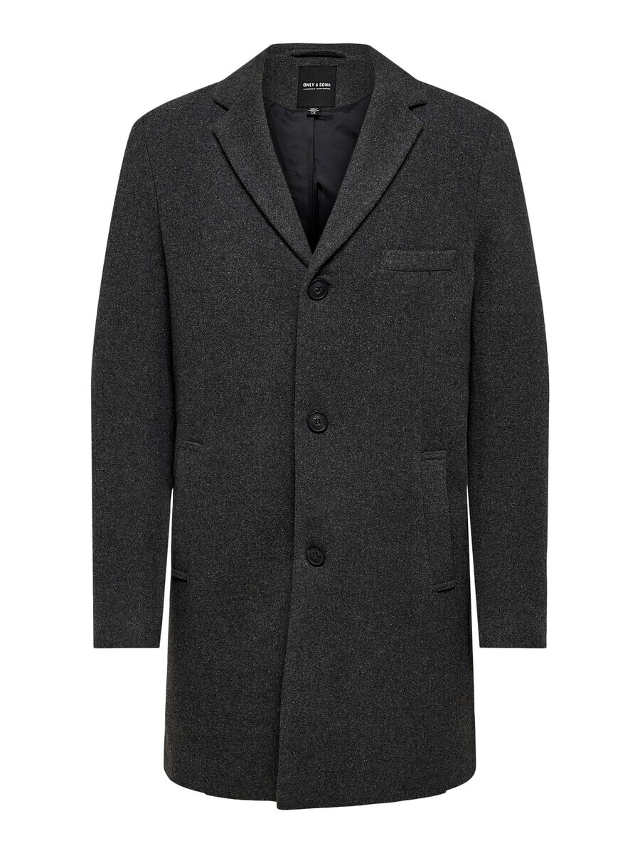 Межсезонное пальто Only & Sons Between-Seasons Coat JAYLON, антрацит
Межсезонное пальто Only & Sons Between-Seasons Coat JAYLON, антрацит