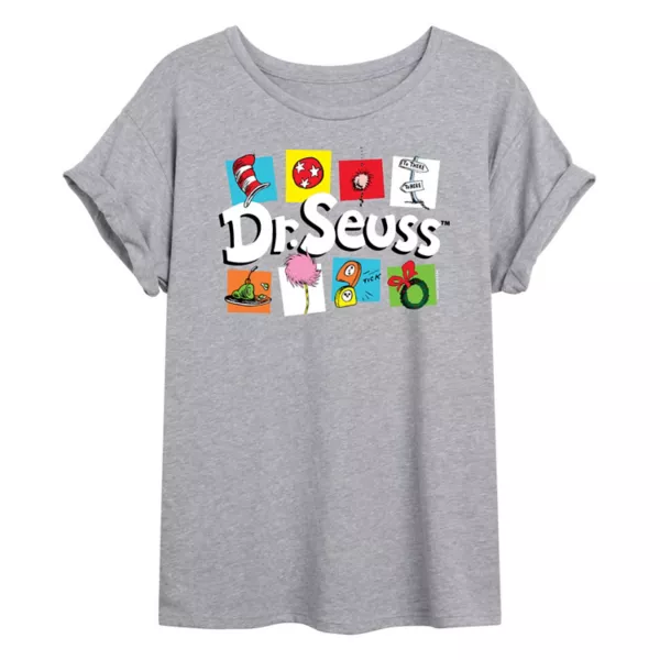 Футболка Juniors с изображением Доктора Сьюза в стиле оверсайз Licensed Character, серый
Футболка Juniors с изображением Доктора Сьюза в стиле оверсайз Licensed Character, серый