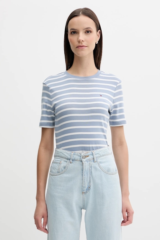 Хлопковая футболка Tommy Hilfiger, синий
Хлопковая футболка Tommy Hilfiger, синий