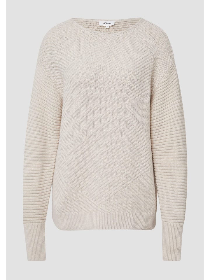 Вязаный свитер в цвете 81W9_бежевый s.Oliver
Вязаный свитер в цвете 81W9_бежевый s.Oliver