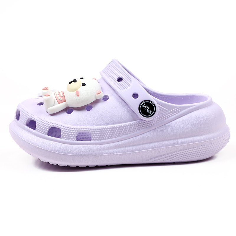 Легкие нескользящие амортизирующие тапочки для детей FCMM, фиолетовый
Легкие нескользящие амортизирующие тапочки для детей FCMM, фиолетовый