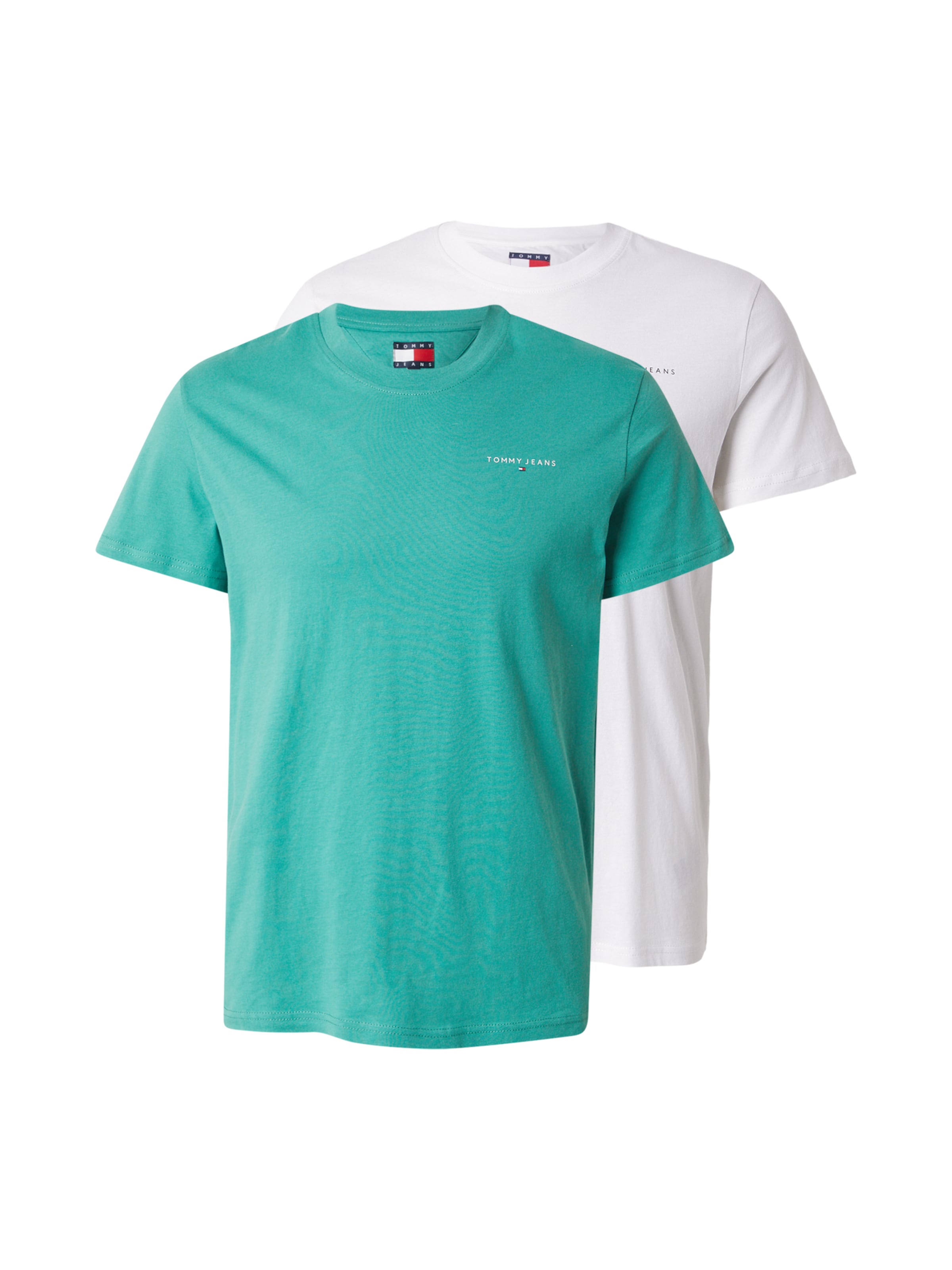 Tommy Jeans Футболка в изумрудном и белом цветах
Tommy Jeans Футболка в изумрудном и белом цветах