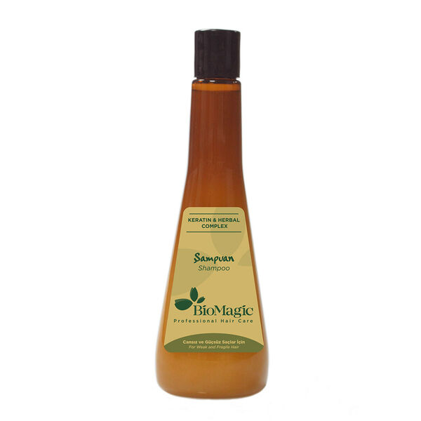 Шампунь для слабых и ломких волос с кератином, 300 мл Biomagic Keratin &herbal complex
Шампунь для слабых и ломких волос с кератином, 300 мл Biomagic Keratin &herbal complex
