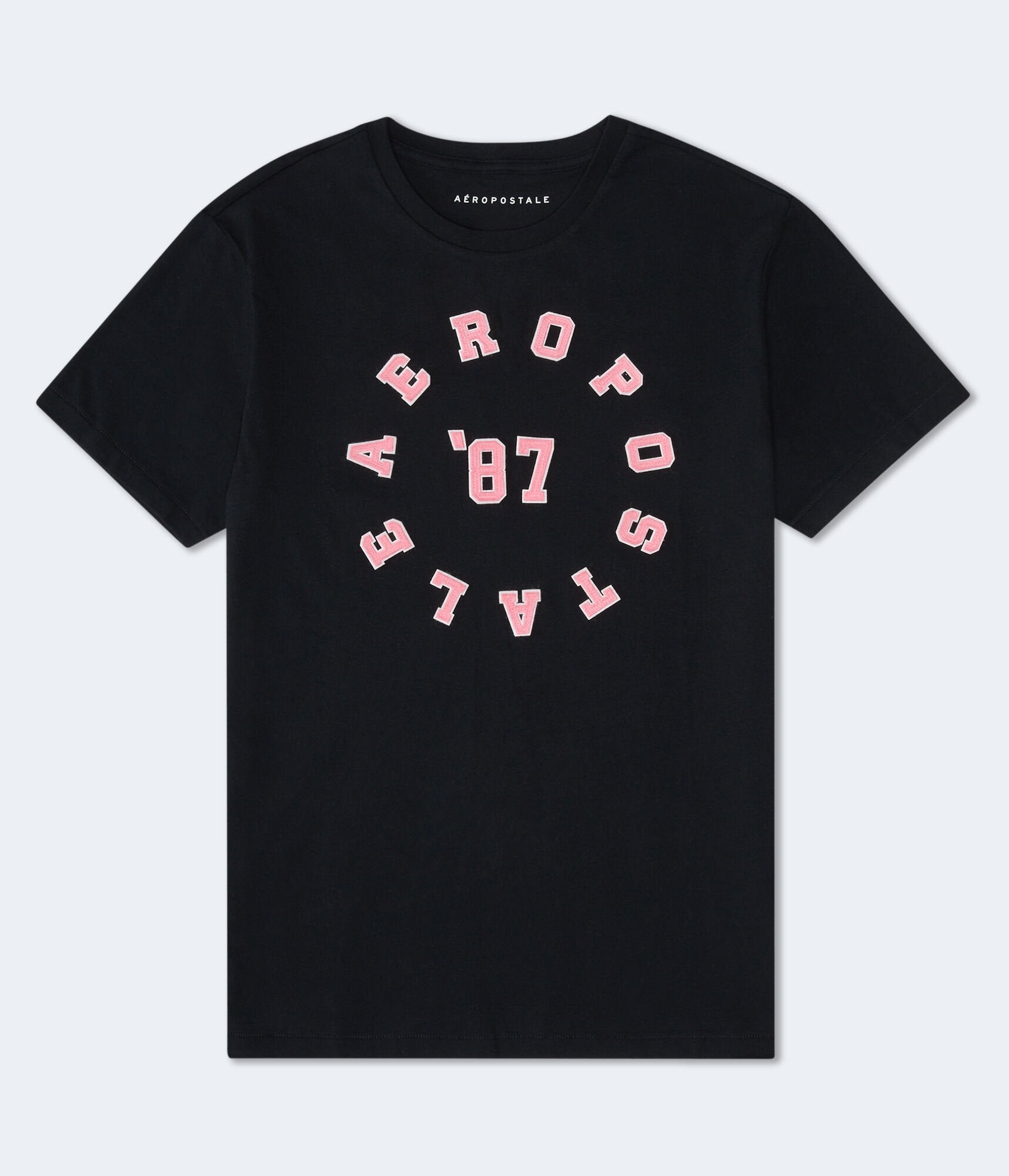 Футболка Aeropostale 87 с графической аппликацией и круглым вырезом, черный
Футболка Aeropostale 87 с графической аппликацией и круглым вырезом, черный