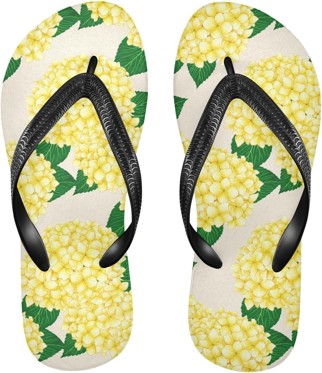 Желтые листья гортензии Бежевые шлепанцы для душа на пляже Вьетнамки Резиновые Нескользящие Летние тапочки Обувь для мужчин и женщин Sinestour
Желтые листья гортензии Бежевые шлепанцы для душа на пляже Вьетнамки Резиновые Нескользящие Летние тапочки Обувь для мужчин и женщин Sinestour