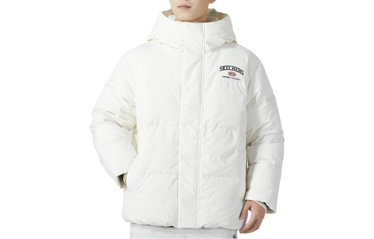 Пуховик мужской белый Skechers
Пуховик мужской белый Skechers