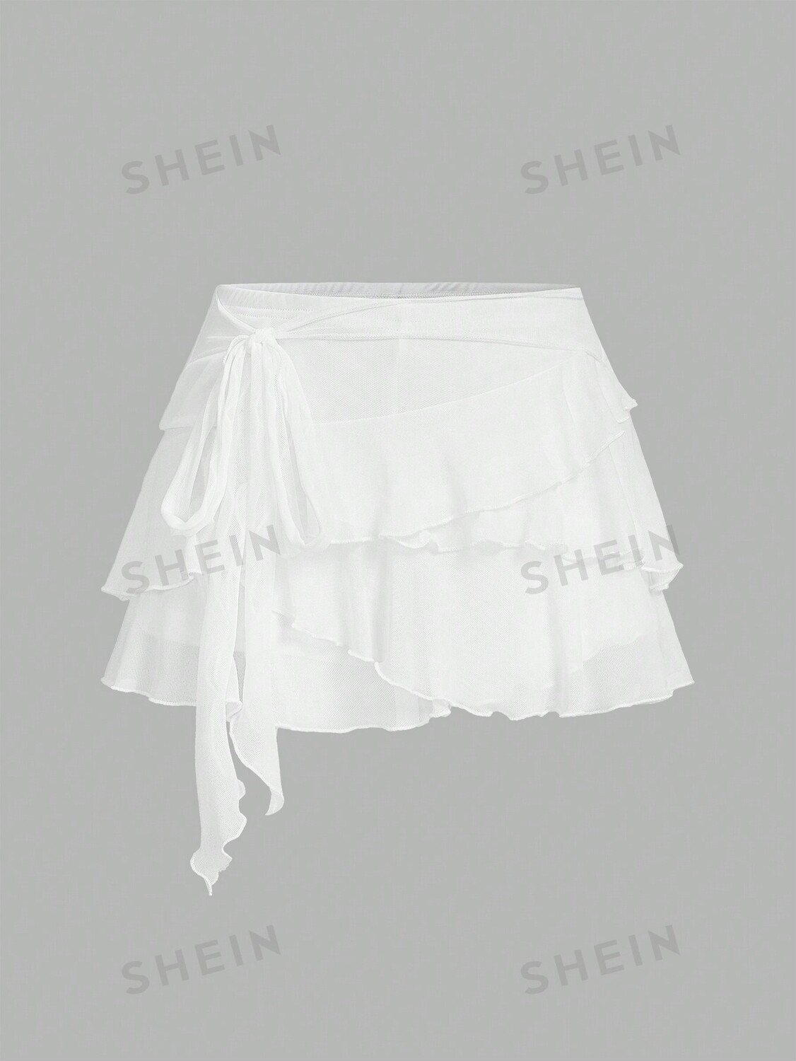 ICON Мини-юбка, мода Y2K, низкий вырез, многослойные оборки, для женщин Shein, белый
ICON Мини-юбка, мода Y2K, низкий вырез, многослойные оборки, для женщин Shein, белый