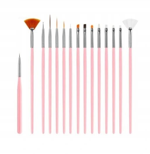 Набор кистей для нейл-арта 15 шт., Inna marka
Набор кистей для нейл-арта 15 шт., Inna marka