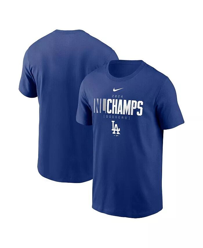 Мужская футболка с логотипом Royal Los Angeles Dodgers 2024 National League Champions Nike
Мужская футболка с логотипом Royal Los Angeles Dodgers 2024 National League Champions Nike