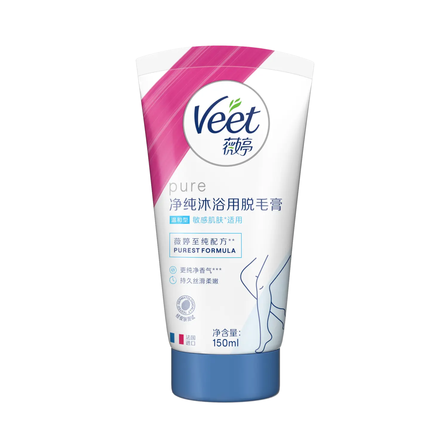 Крем-гель для депиляции pure shower gel 150 мл VEET
Крем-гель для депиляции pure shower gel 150 мл VEET