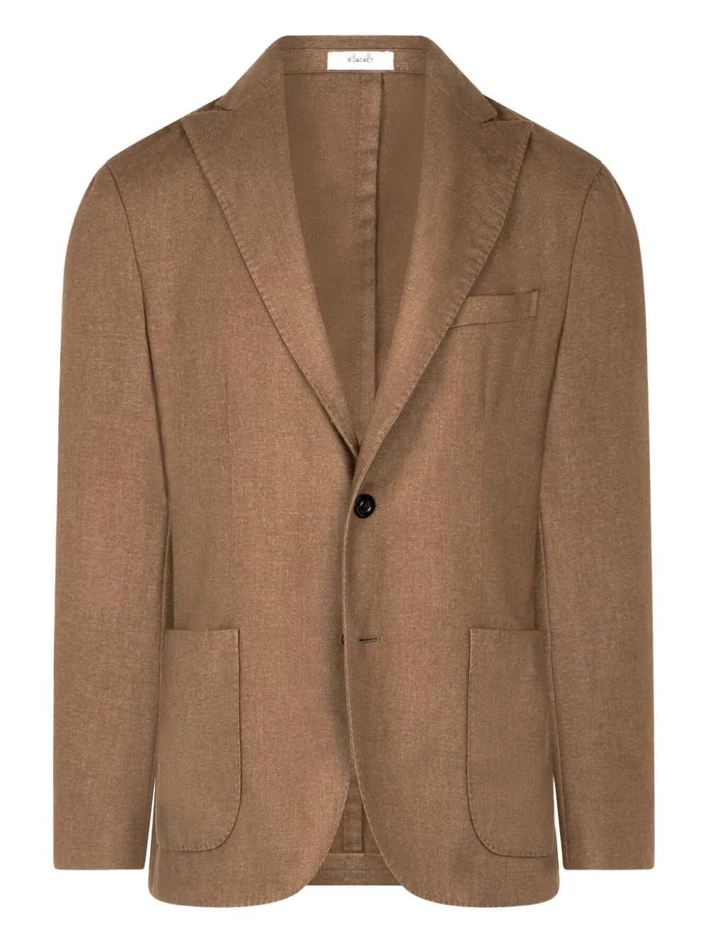 Однобортный пиджак с накладными карманами Boglioli, коричневый
Однобортный пиджак с накладными карманами Boglioli, коричневый