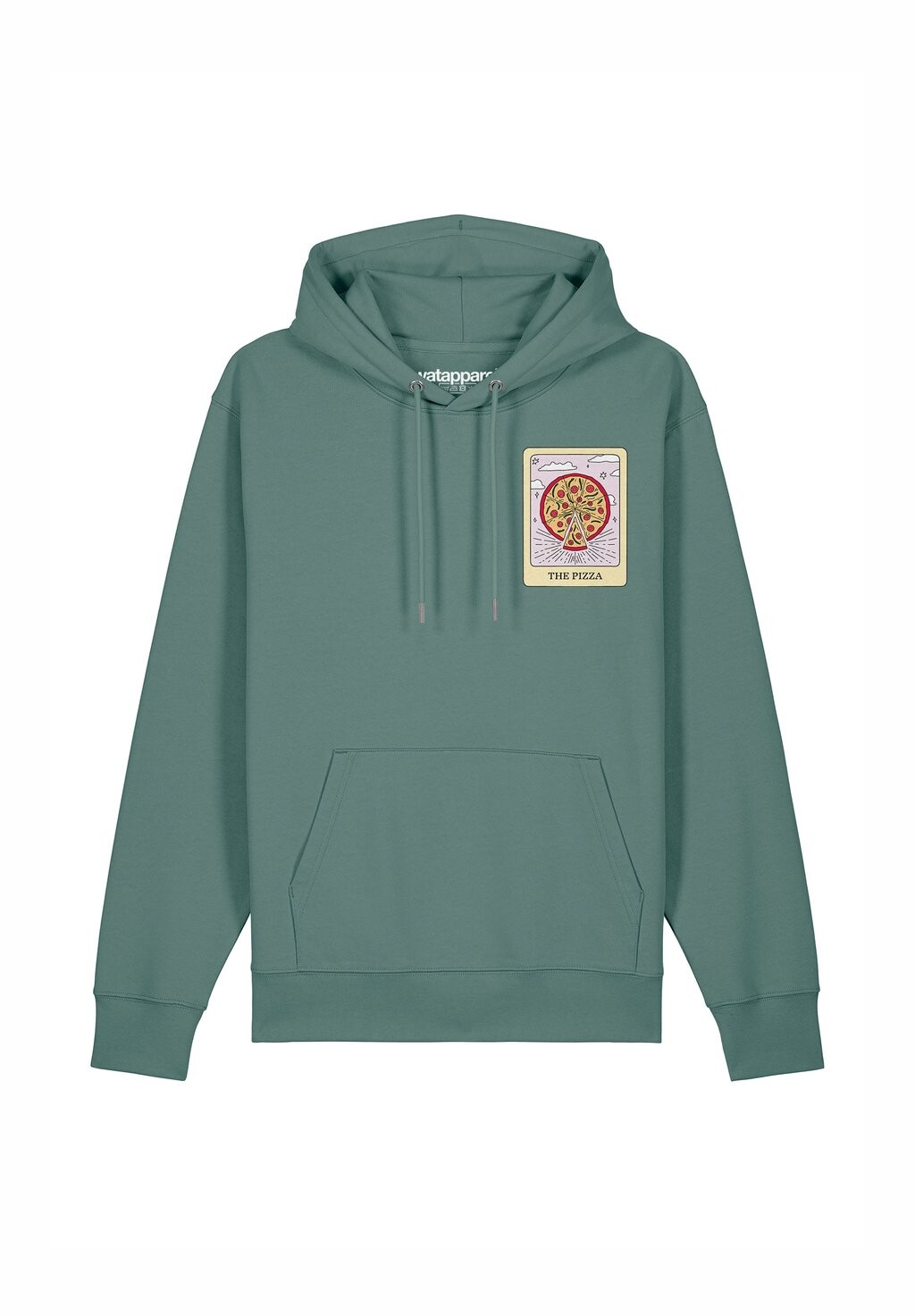 Толстовка с капюшоном TAROT THE PIZZA watapparel, темно-зеленый
Толстовка с капюшоном TAROT THE PIZZA watapparel, темно-зеленый