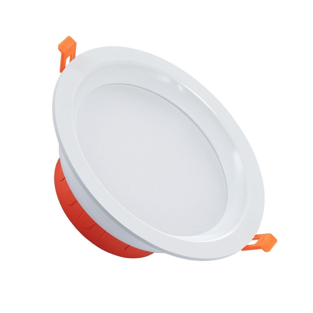 Светодиодный потолочный светильник 16Вт круглый LUX CRI90 с вырезом Ø 165 мм IP44 3000K Без мерцания теплый белый LEDKIA
Светодиодный потолочный светильник 16Вт круглый LUX CRI90 с вырезом Ø 165 мм IP44 3000K Без мерцания теплый белый LEDKIA