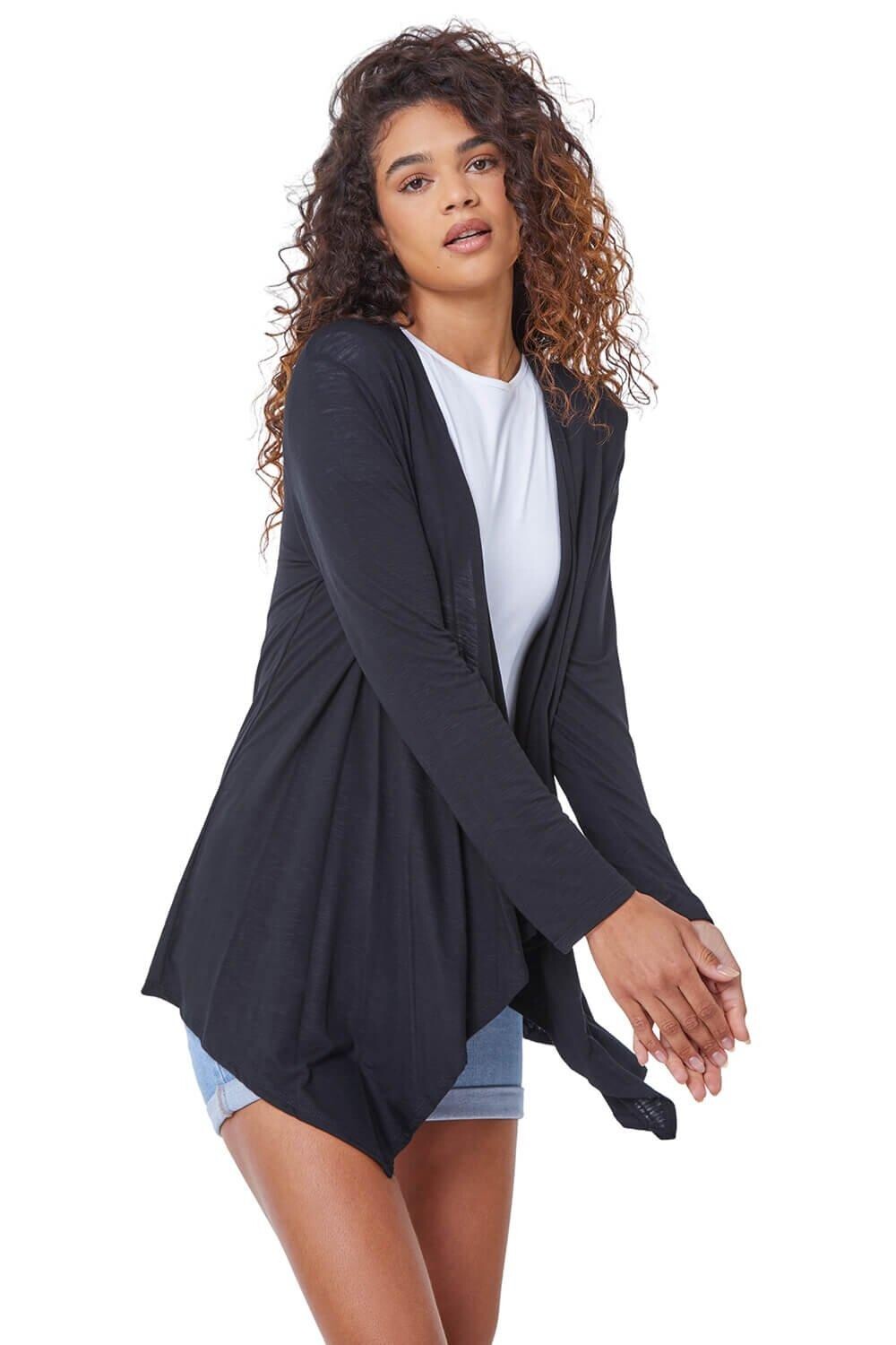 Кардиган из джерси с водопадом спереди Roman, черный, Серый, Кардиган из джерси с водопадом спереди Roman, черный
Кардиган из джерси с водопадом спереди Roman, черный, Серый, Кардиган из джерси с водопадом спереди Roman, черный