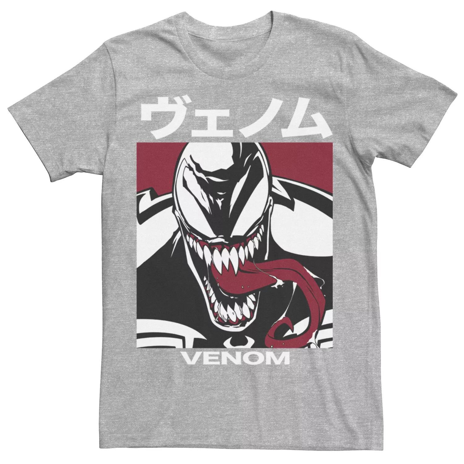 Мужская футболка с подшипником Marvel Venom Kanji
Мужская футболка с подшипником Marvel Venom Kanji