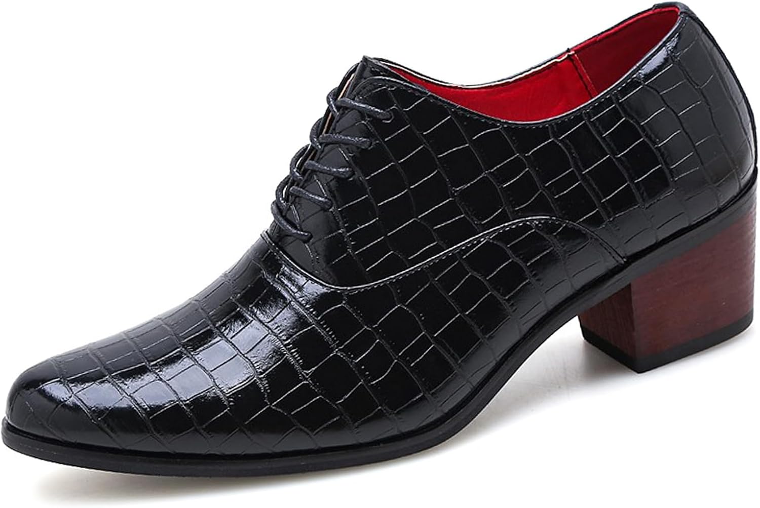 Мужские кожаные оксфорды на шнуровке, классический каменный рисунок, обувь для деловых и официальных мероприятий, увеличивающая рост, свадьба, формальные дерби Lossarye, черный
Мужские кожаные оксфорды на шнуровке, классический каменный рисунок, обувь для деловых и официальных мероприятий, увеличивающая рост, свадьба, формальные дерби Lossarye, черный