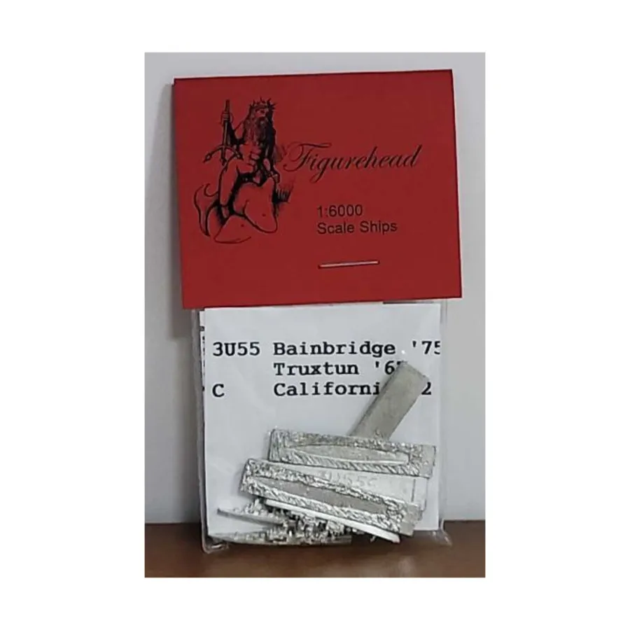 Брейнбридж 1975 г., Тракстон 1967 г. и Калифорния 1974 г., Figurehead Ships - WWII Ships - US Navy (1:6000) (Noble Miniatures)
Брейнбридж 1975 г., Тракстон 1967 г. и Калифорния 1974 г., Figurehead Ships - WWII Ships - US Navy (1:6000) (Noble Miniatures)