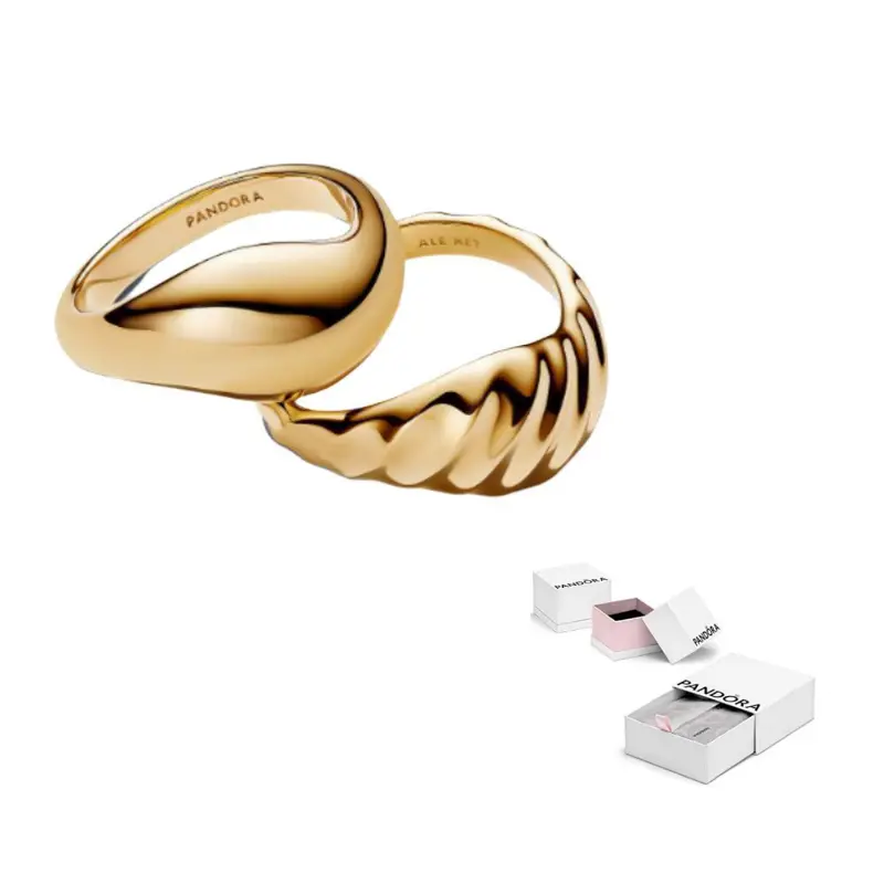 Pandora Позолоченное кольцо из медного серебряного сплава Women's Yellow
Pandora Позолоченное кольцо из медного серебряного сплава Women's Yellow