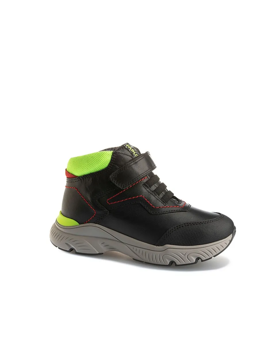 Кожаные ботильоны для мальчиков с застежкой-липучкой Pablosky, чёрный
Кожаные ботильоны для мальчиков с застежкой-липучкой Pablosky, чёрный