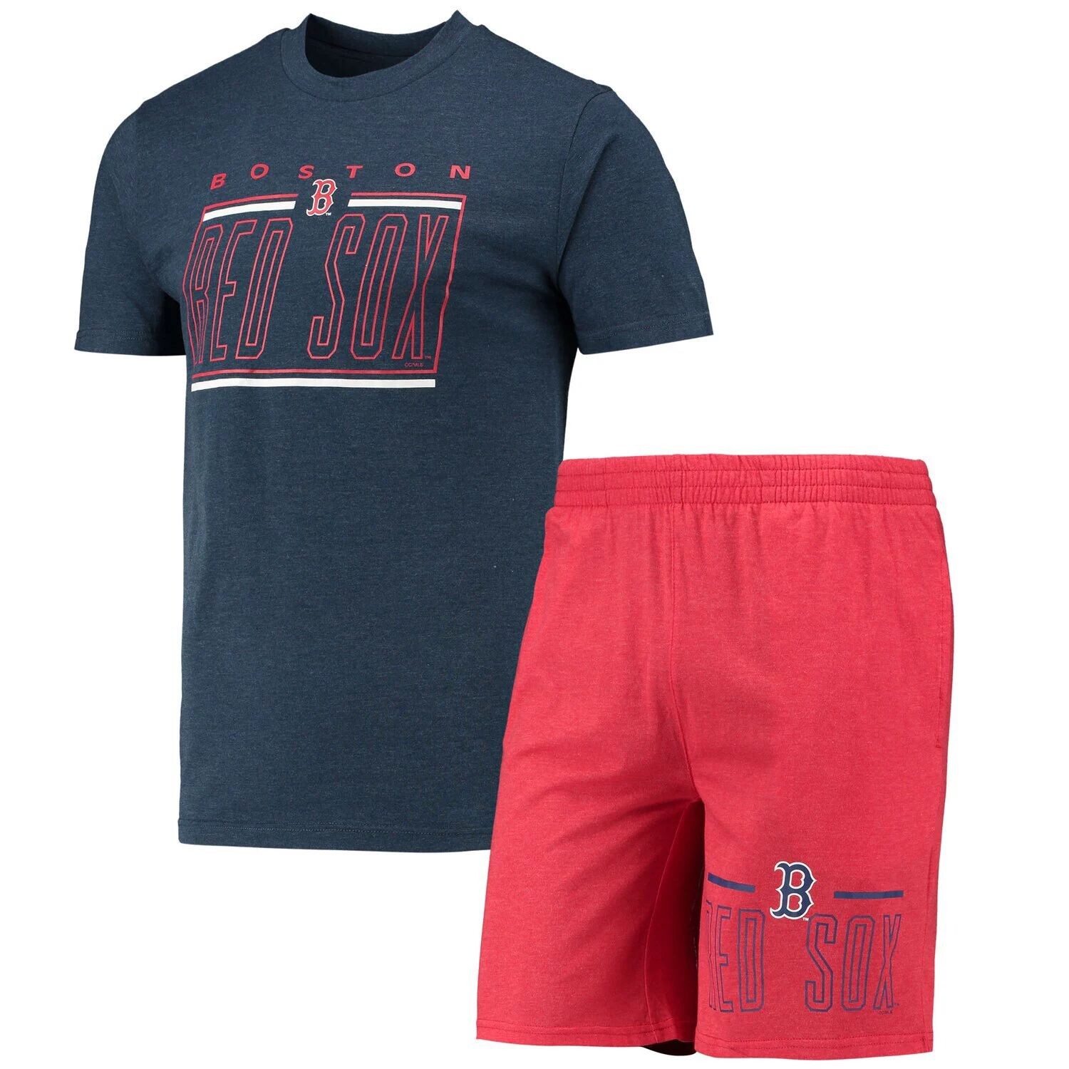 Мужской комплект для сна с футболкой и шортами Concepts Sport Red/темно-синий Boston Red Sox Meter
Мужской комплект для сна с футболкой и шортами Concepts Sport Red/темно-синий Boston Red Sox Meter